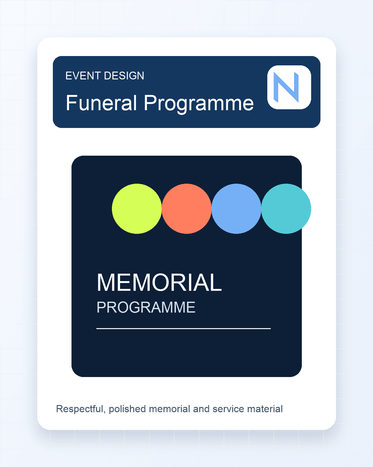 Memorial Programme Suite preview